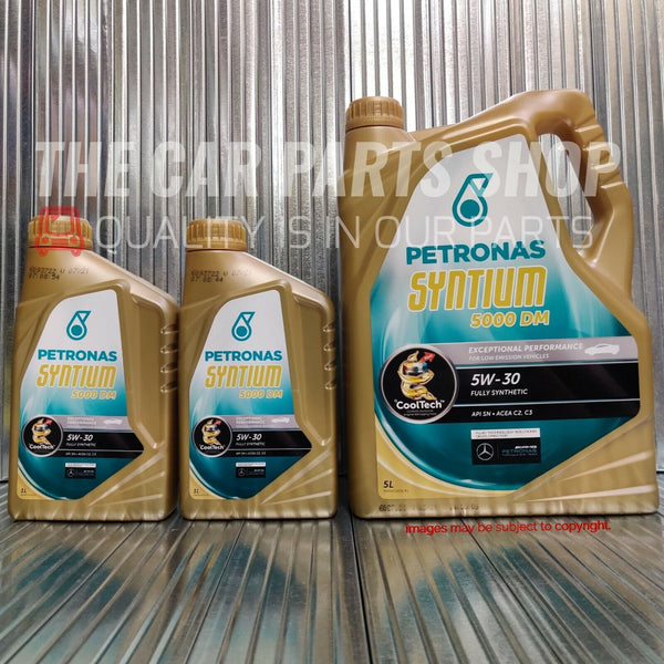 FULLY SYNTHETIC PETRONAS SYNTIUM LONGLIFE 5W30 ENGINE OIL 7 LITRES