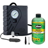 SLIME SMART TYRE REPAIR KIT 12V COMPRESSOR AND 473ML SOLUTION