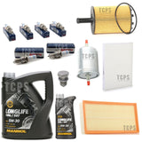 FULL SERVICE KIT FOR VW GOLF R32 MK4 6 PLUGS 6L MANNOL