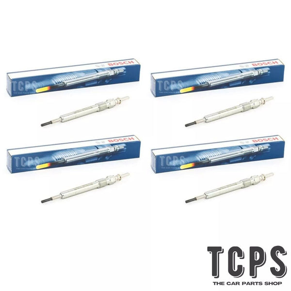 FOR BMW 1 SERIES 118D E81  4 X  BOSCH GLOW PLUGS BRAND NEW