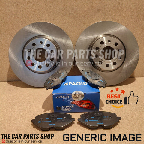 FOR SUBARU IMPREZA WRX STI MK3 BREMBO REAR DISCS 316MM & PAGID REAR PADS
