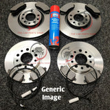 Fits BMW 320D F30 Front & Rear Brake discs & Pads & Sensors