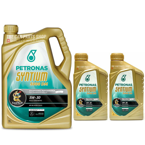 7 Litres Petronas Syntium 5000 DM 5w30 Motor Oil