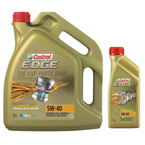 6 Litres Castrol Edge FST 5W40 Engine Oil