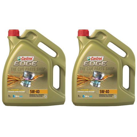 10 Litres Castrol Edge FST 5W40 Engine Oil