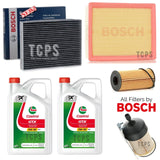 FOR RENAULT TRAFIC LL30 SPORT ENERGY 2.0 DCI MK3 FULL SERVICE KIT + 10L CASTROL RN17