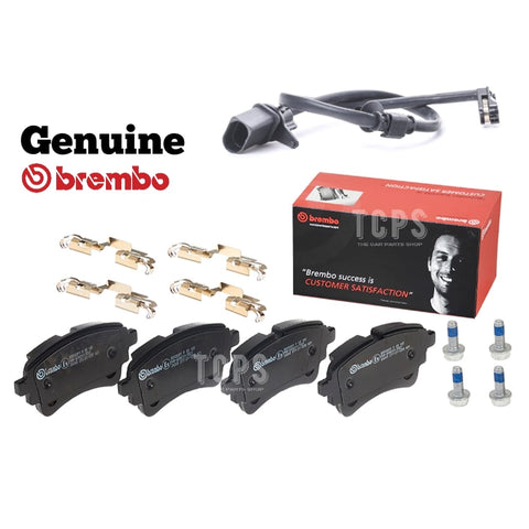 FOR AUDI RS4 2.9 TFSI MK5 B9 BREMBO REAR BRAKE PADS SET AND REAR SENSOR