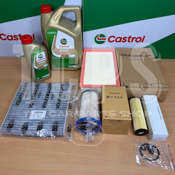 FOR KODIAQ SPORTLINE 2.0 TDI 2023+ FULL OEM SERVICE KIT 6L CASTROL 0W30 LL ALL FILTERS