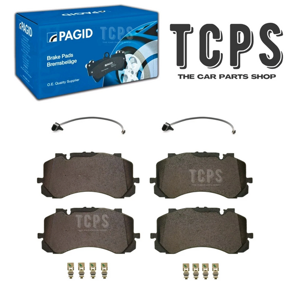 FOR BENTLEY BENTAYGA 4.0 4VS 2018+ NEW PAGID FRONT BRAKE PADS SET + 2 X SENSORS