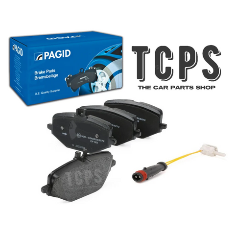 FOR MERCEDES 400 D AMG W167 PAGID REAR BRAKE PADS + SENSOR