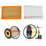 FOR PEUGEOT 307 CC 2.0 HDI 2001-2009 FULL SERVICE FILTER KIT