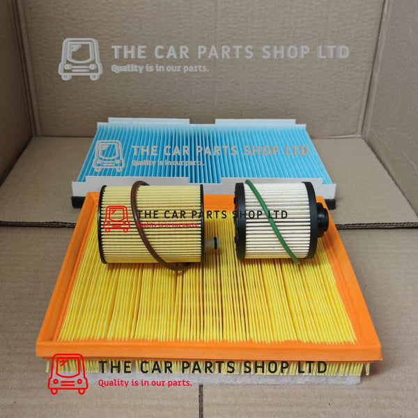 FITS CITROEN C4 MK2 DIESEL B7 AIR OIL CABIN FUEL FILTERS SERVICE KIT PACK NEW