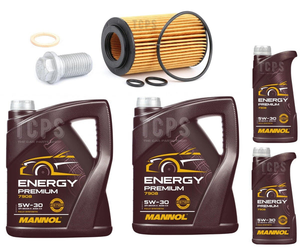 TO FIT MERCEDES SPRINTER 310 D 94-06 SERVICE KIT 12L OIL 5W30 AND OIL FILTER NEW