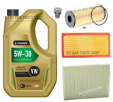 FITS SKODA SUPERB 1.9 TDI 01-08 SERVICE KIT 5L OIL & AIR CABIN OIL FILTER