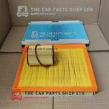 FITS CITROEN C3 PICASSO 1.6 HDI 2015> SERVICE FILTER KIT OIL AIR CABIN
