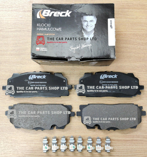 FOR AUDI A4 B9 ALLROAD 3.0 TDI 18-19 FRONT CERAMIC BRAKE PADS SET + ACCESSORIES