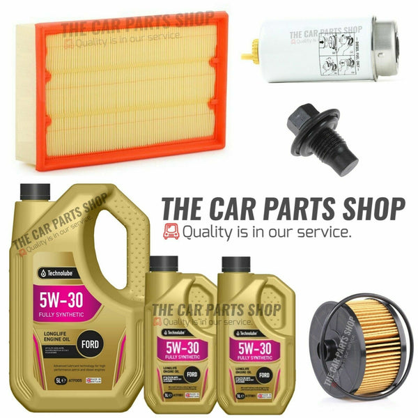 FOR FORD TRANSIT 2.4 TDDI 2000-2003 SERVICE KIT 7L OIL AND OIL FUEL + AIR FILTER