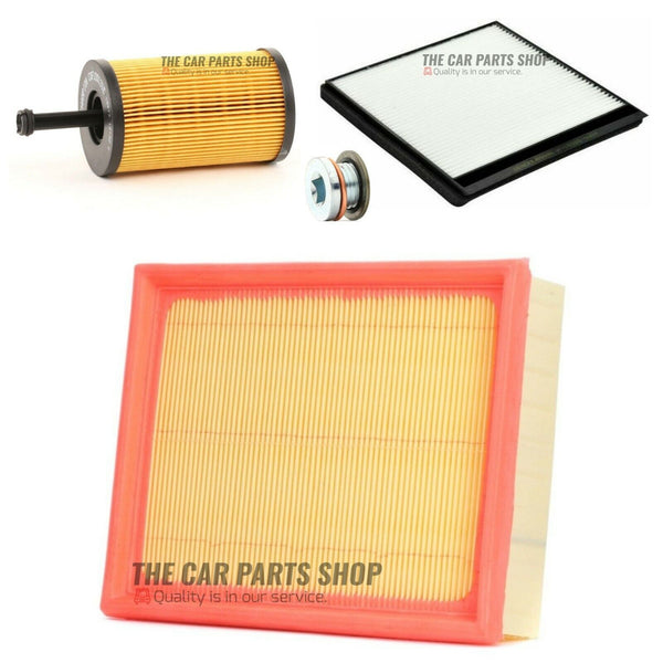 FOR CITROEN XSARA 1.6 00-05 SERVICE FILTER KIT OIL AIR CABIN FILTER
