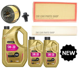 FITS FORD MONDEO TURNIER MK3 00-07 SERVICE KIT 7L OIL + AIR OIL POLLEN PREMIUM
