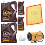 FOR MERCEDES SPRINTER 311 CHASSIS CAB SERVICE KIT 12 5W30 OIL AIR & OIL FILTER