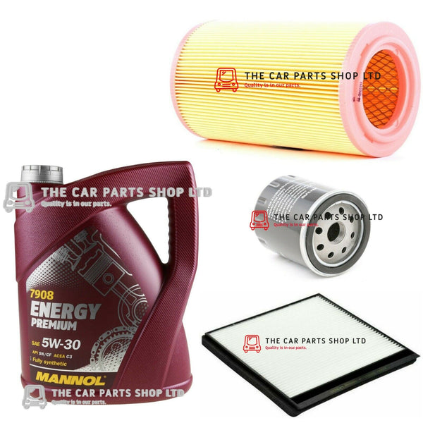 FITS CITROEN BERLINGO 1.9 DIESEL 1998-2002 SERVICE KIT 5L OIL & 3 FILTERS