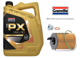 FITS CITROEN C3 MK3 1.6 HDI B618 2016> SERVICE KIT 5L ENGINE OIL & OIL FILTER