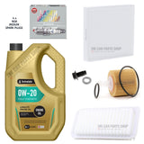 FOR TOYOTA YARIS 1.3 VVTI 2011> SERVICE KIT 5L OIL + OIL AIR CABIN AND NGK PLUG