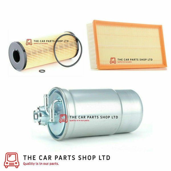 FOR AUDI A4 1.9 TDI 2004-2008 SERVICE FILTER KIT OIL AIR FUEL FILTER