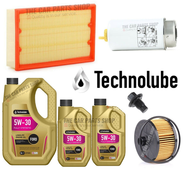 FOR FORD TRANSIT 2000-2006 2.4 SERVICE KIT 7 LITRE 5W30 OIL AND OIL AIR FUEL