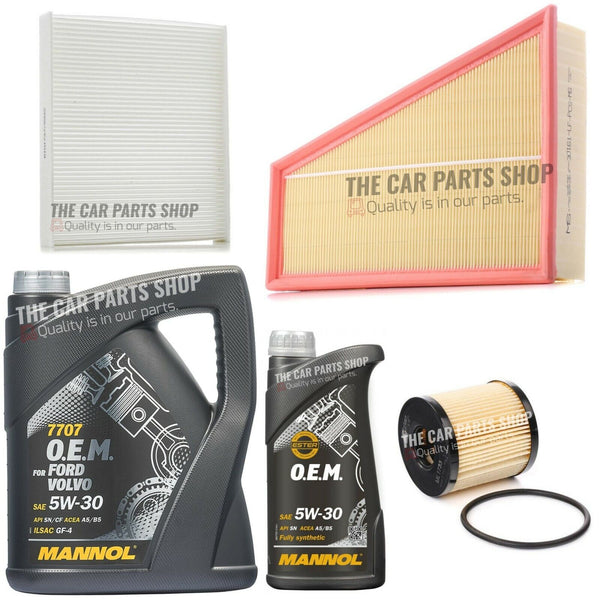 FOR FORD GALAXY 2.0 TDCI 2006> SERVICE KIT 6L OIL AND CABIN AIR OIL FILTER
