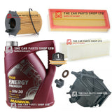 FITS PEUGEOT PARTNER 1.6 DIESEL 2009> FULL SERVICE KIT 5L VDX OIL & ALL FILTERS