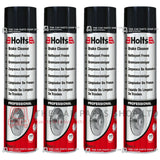 4 X HOLTS BRAKE CLEANER AEROSOL 600ML x 4 FAST DRYING FAST ACTING NEW