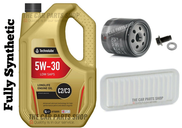 SERVICE KIT 1.0 CITROEN C1, PEUGEOT 107, TOYOTA AYGO 05-14 OIL AIR 5L OIL