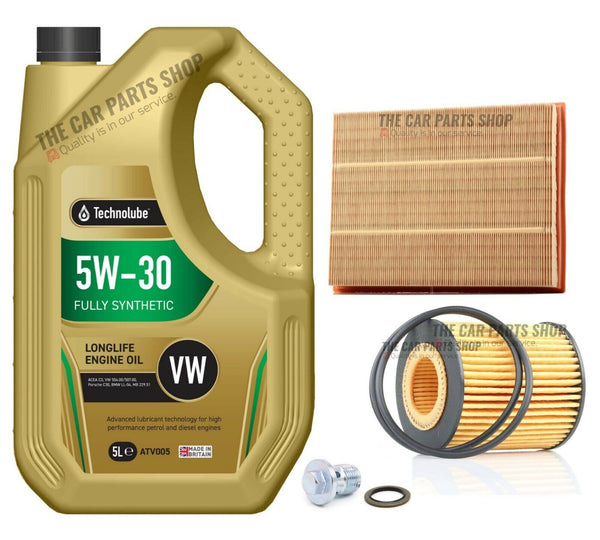 FOR VAUXHALL VECTRA 1.9 CDTI 2004> SERVICE KIT 5L 5W30 OIL & AIR AND OIL