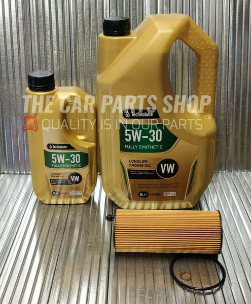 FOR MINI 2.0 SD DIESEL R57 OIL CHANGE SERVICE KIT 6L 5W30 OIL & OIL FILTER