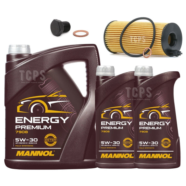 FITS BMW X5 M50D F15 F85 13> SERVICE KIT 7 LITRES OIL 5W30 & OIL FILTER