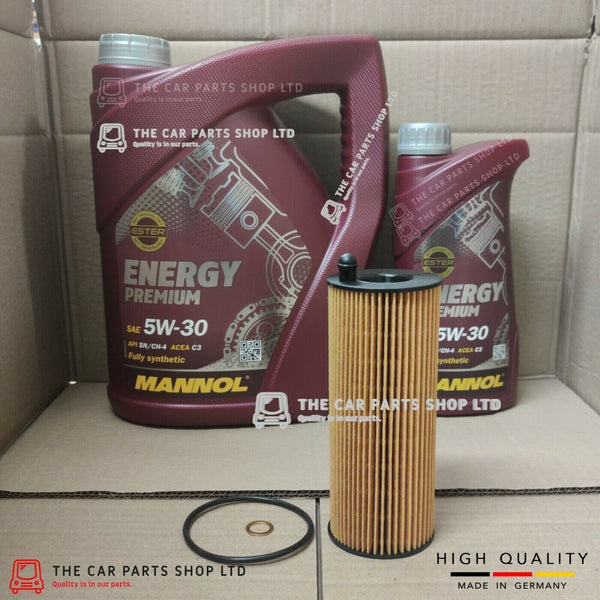 FITS MINI COOPER 2.0D R55 BRAND NEW SERVICE KIT 6L OIL 5W30 + OIL FILTER