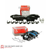 FOR VAUXHALL CORSA 1.6 VXR MK3 07-14 GENUINE TRW FRONT AND REAR BRAKE PADS NEW