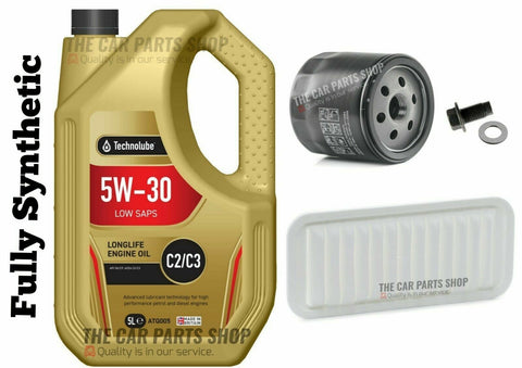 FOR TOYOTA COROLLA 1.4 PETROL 01-07 SERVICE KIT 5L OIL + AIR AND OIL FIILTER