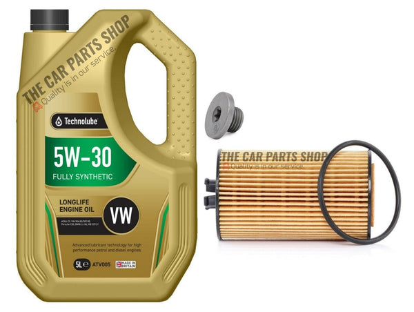FOR VAUXHALL VECTRA 1.8 VVTI 06-08 SERVICE KIT 5L 5W30 ENGINE OIL AND OIL FILTER