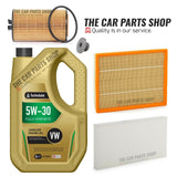 FITS VAUXHALL VECTRA 1.8 VVTI 06-08 SERVICE KIT 5L OIL + AIR OIL & CABIN FILTER