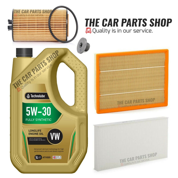 FITS VAUXHALL VECTRA 1.8 VVTI 06-08 SERVICE KIT 5L OIL + AIR OIL & CABIN FILTER
