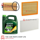 FOR FIAT CROMA 1.8 2.2 2005-2011 SERVICE KIT ENGINE OIL AND AIR OIL CABIN FILTER