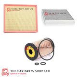 FITS VW AMAROK 2.0 TDI 10-16 SERVICE FILTER KIT CARBON POLL OIL & AIR FILTER