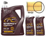 TO FIT VW AMAROK 2.0 TDI 2010-2016 SERVICE KIT 7 LITRES OIL + OIL FILTER PACK
