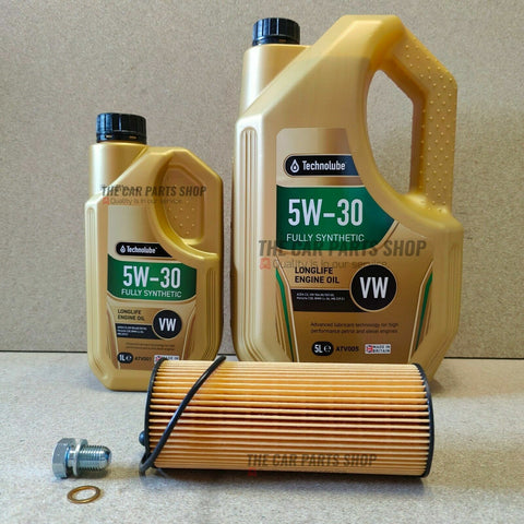FITS BMW 525D F10 SERVICE KIT 6 LITRES OIL & OIL FILTER BRAND NEW