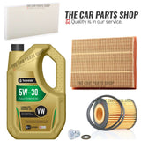 FITS VAUXHALL VECTRA MK2 1.9 CDTI DIESEL 2002-08 SERVICE KIT 5W30 CABIN AIR OIL