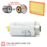 FITS FORD TRANSIT 2.4 TDCI 10/2010> SERVICE FILTER KIT FUEL OIL & AIR FILTER SET