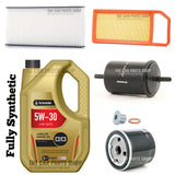 FOR PEUGEOT 407 2.0 PETROL 2004> FULL SERVICE KIT 5L 5W30 OIL & ALL FILTERS