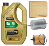 FOR VAUXHALL VECTRA MK2 2.2 16V 02-08 SERVICE KIT 5L 5W30 OIL + 3 FILTERS